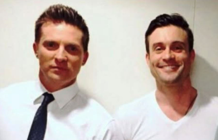 Steve Burton and Daniel Goddard